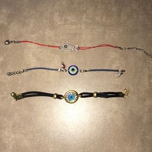 Three Evil Eye Bracelet Assortments